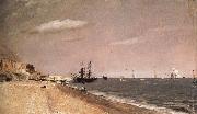 John Constable brighton beach with colliers oil painting